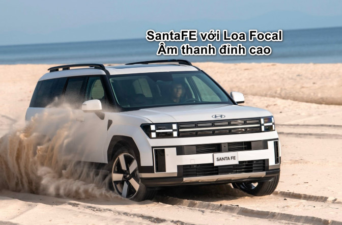 Nâng Cấp Âm Thanh Cho Hyundai Santafe: Khi Focal & Helix Tạo Sự Khác Biệt